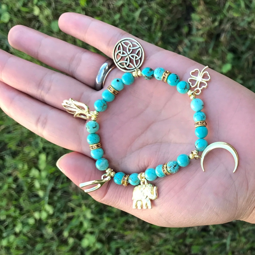 Handmade- Just Got Lucky Charms Bracelet